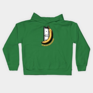 The Door is Banana - Meme Kids Hoodie